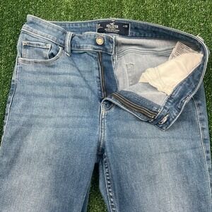Hollister Jeans Women's 12R 31R 29x28" High-Rise Super Skinny Stretch Blue